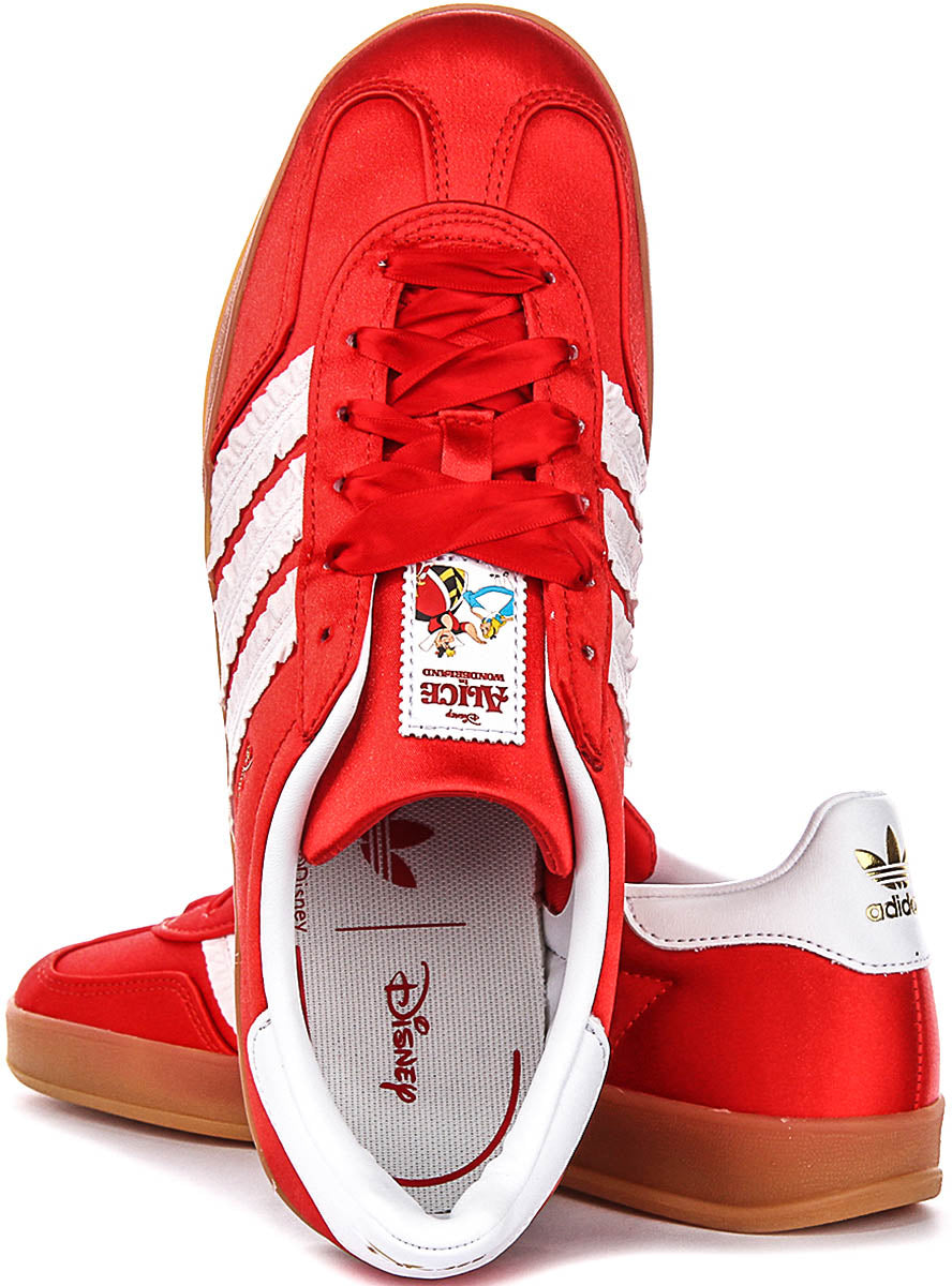Adidas Gazelle Indoor J In Red White For Youth
