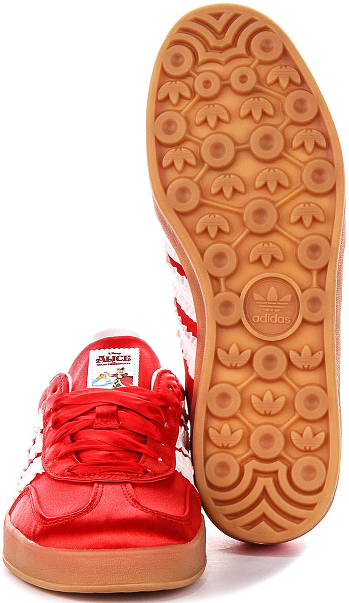 Adidas Gazelle Indoor J In Red White For Youth