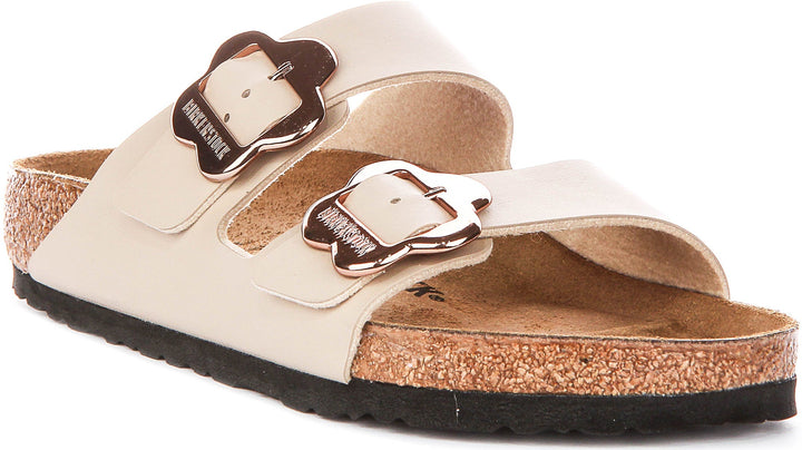 Birkenstock Arizona Floral Kids Sabbia Bambini | Vestibilità Regolare