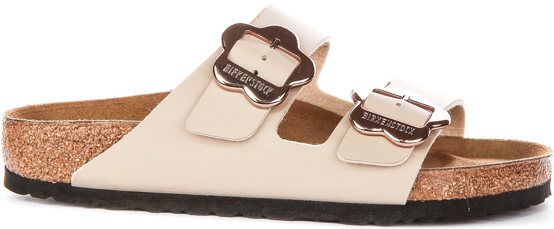 Birkenstock Arizona Floral Kids Sabbia Bambini | Vestibilità Regolare