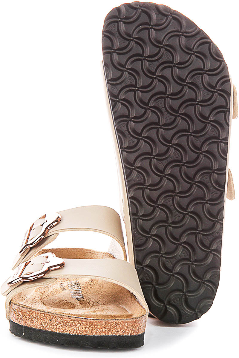 Birkenstock Arizona Floral Kids Sabbia Bambini | Vestibilità Regolare