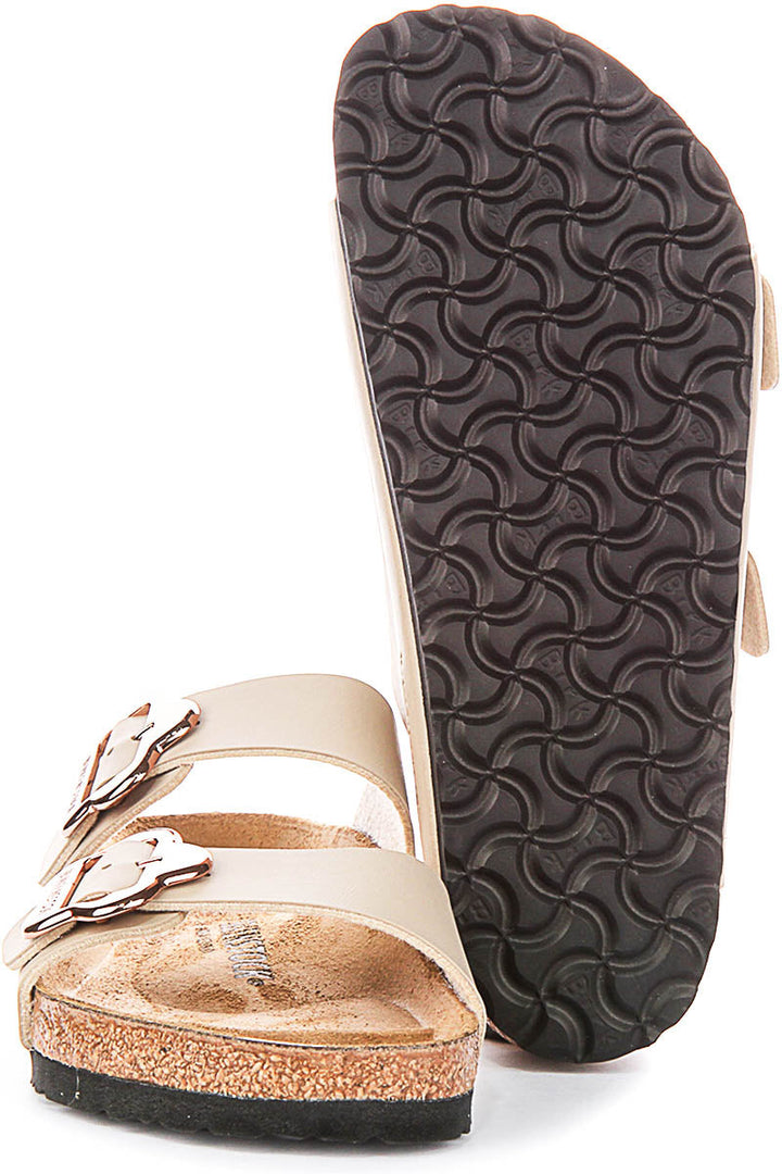 Birkenstock Arizona Floral Kids Sabbia Bambini | Vestibilità Regolare