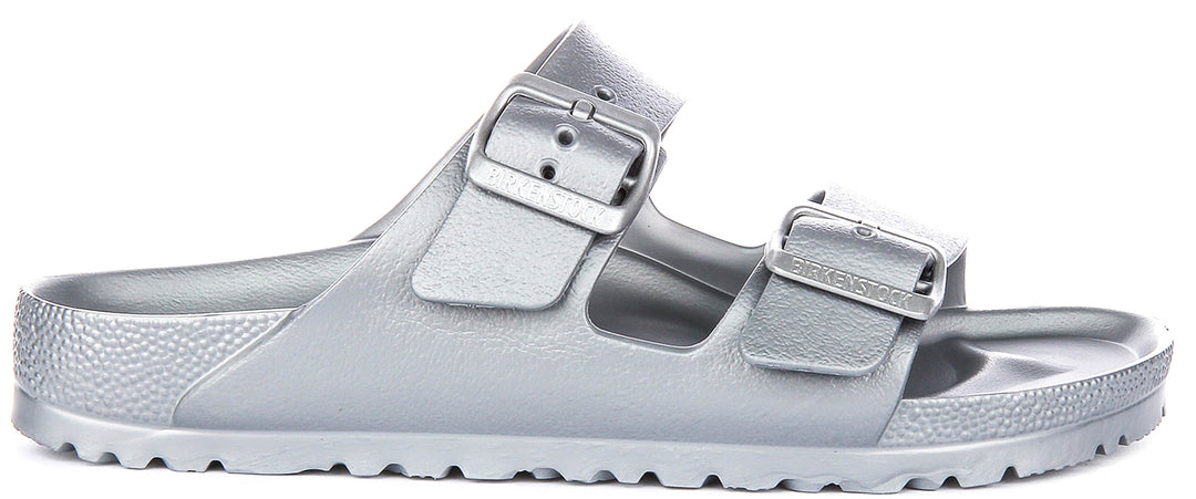 Birkenstock Arizona Eva In Silver | Narrow Fit