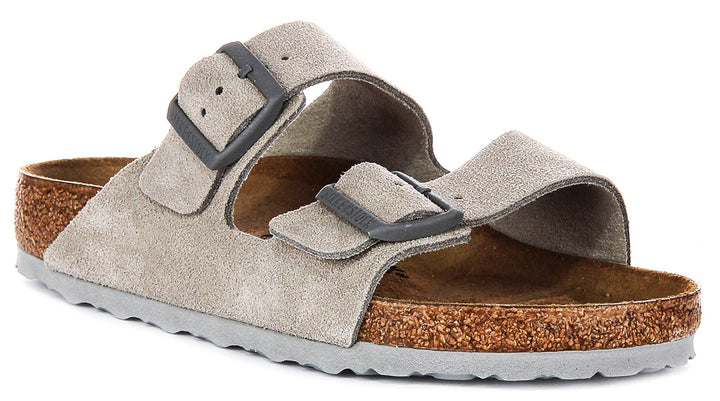Birkenstock Arizona BS en stone pour femme | Coupe standard