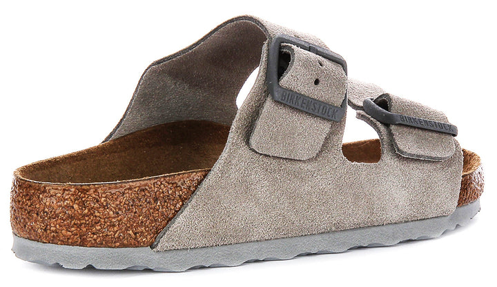 Birkenstock Arizona BS en stone pour femme | Coupe standard