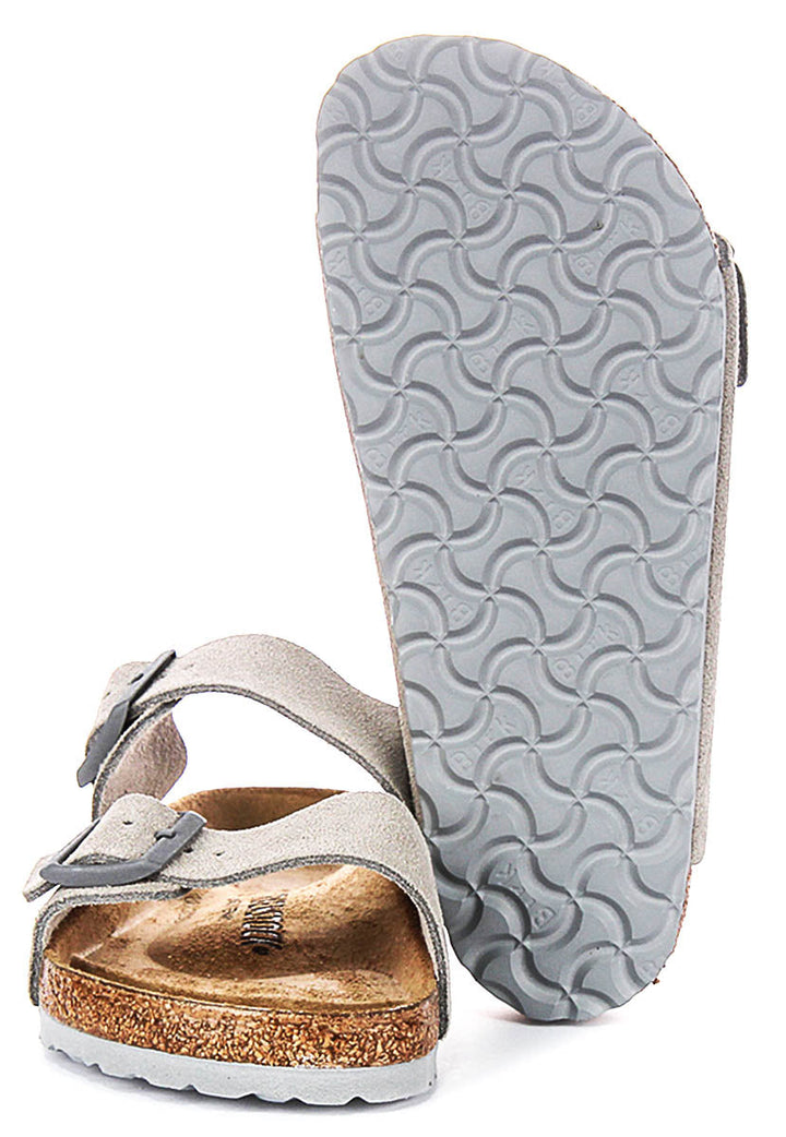 Birkenstock Arizona BS en stone pour femme | Coupe standard