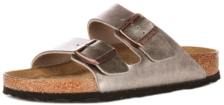 Birkenstock Arizona Bs en Taupe | Coupe Standard