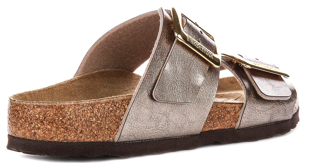 Birkenstock Sydney Cushion In Taupe | Regular Fit