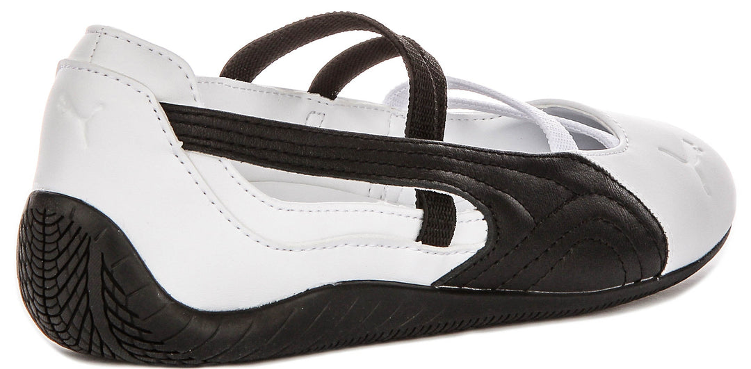 Puma Sc Ballet Leather In White For Women