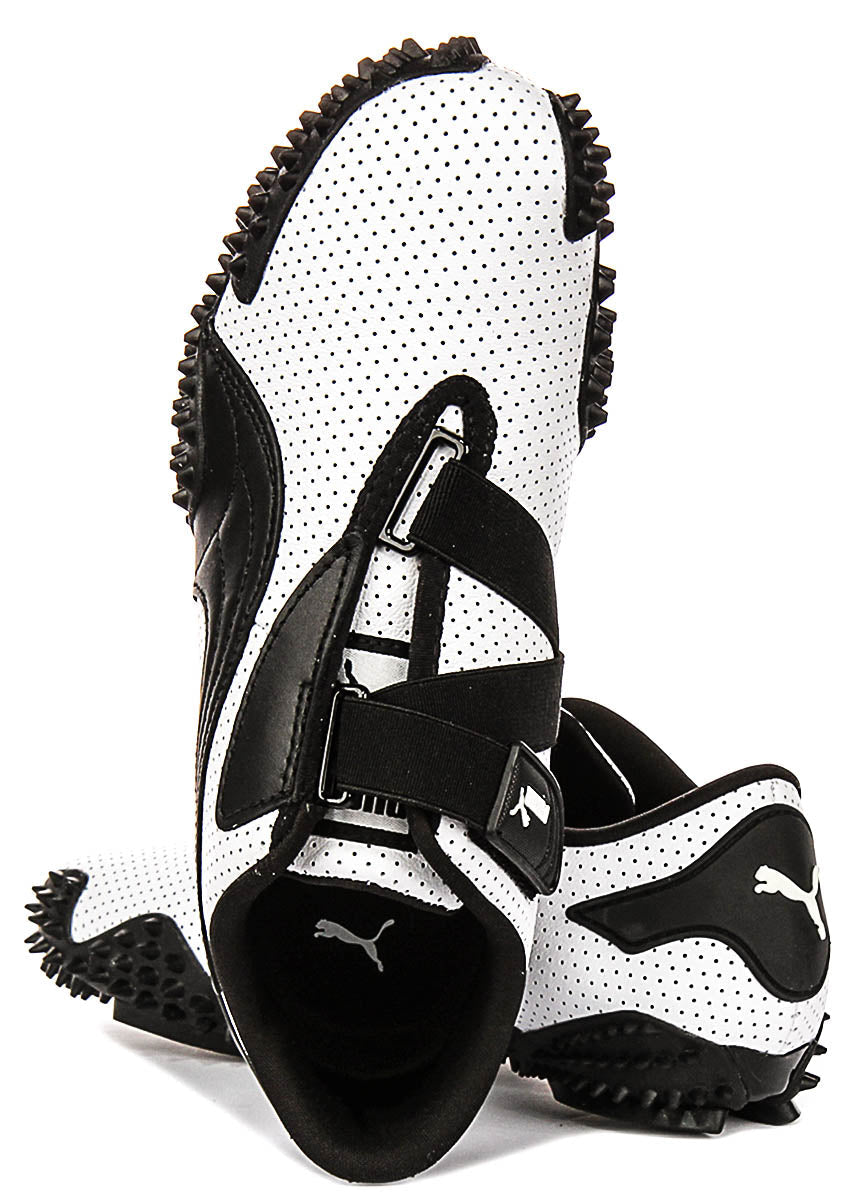 Puma Mostro Perf in wit zwart