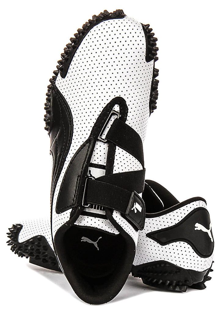 Puma Mostro Perf in wit zwart