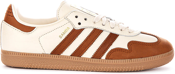 Adidas Samba OG W In White Brown For Women