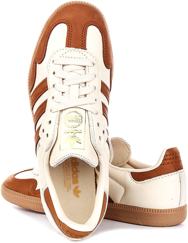 Adidas Samba OG W In White Brown For Women