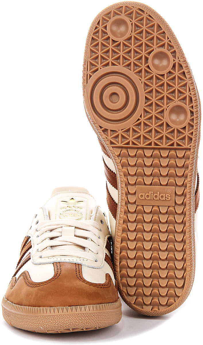 Adidas Samba OG W In White Brown For Women
