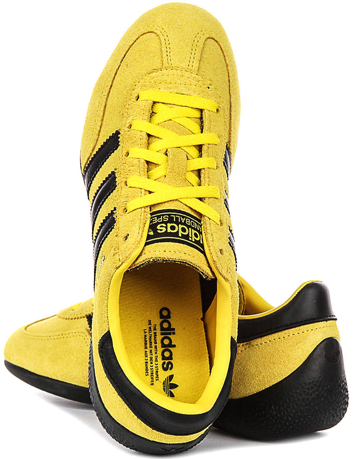 Adidas Handball Spezial Low Pro In Yellow Black For Women